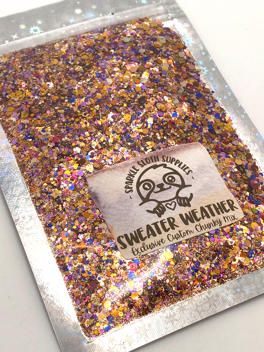 Sweater Weather Sparkle Sloth